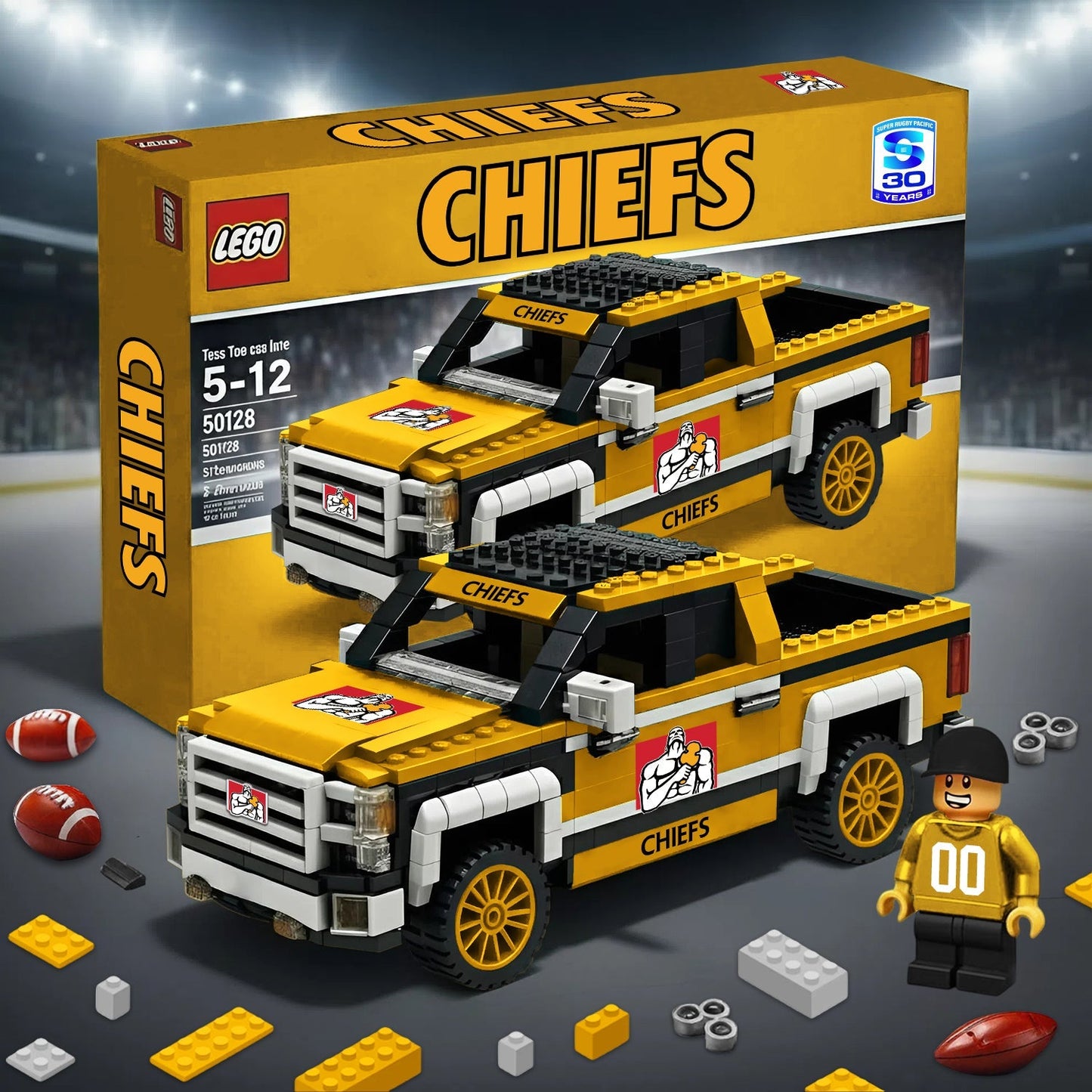 PREMIUM SPR X CHI CELEBRATING 30 YEARS 5D LEGO BUILDING BLOCK TRUCK LIMITED EDITION NDT NHM 190326