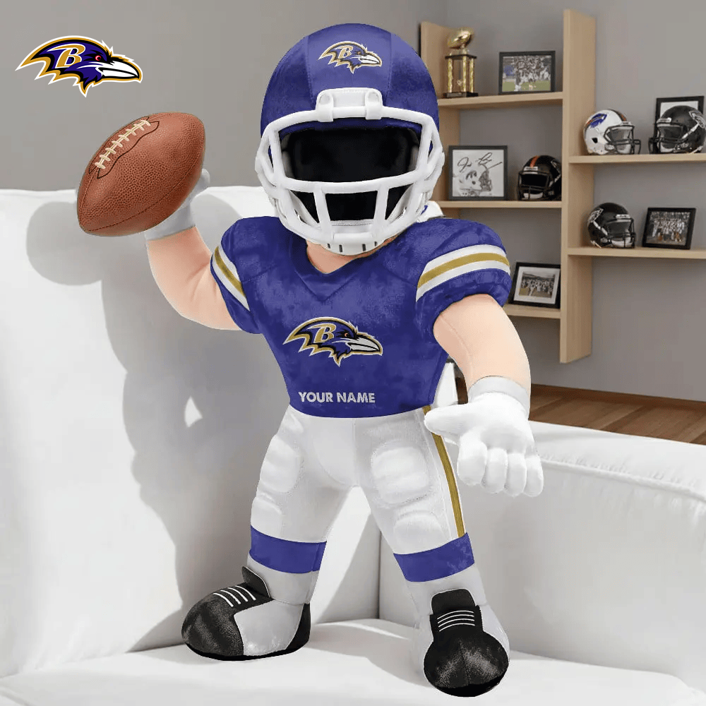 PREMUM NFL X BR Players Custom Shape Pillow Custom Name Gifts FOR FAN NDT VHM 250526
