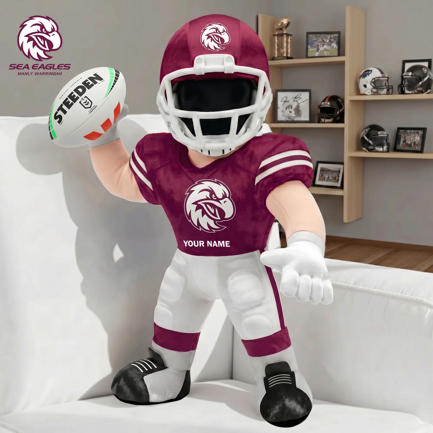 PREMUM NRL X MWSE Players Custom Shape Pillow  Gifts FOR FAN NDT VHM 260526
