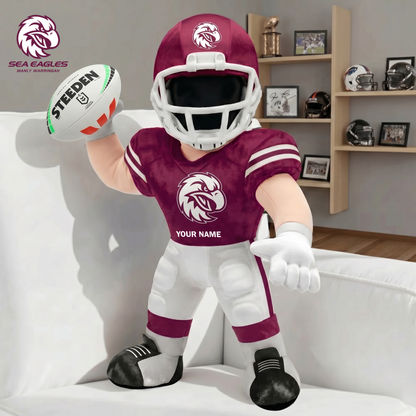 PREMUM NRL X MWSE Players Custom Shape Pillow  Gifts FOR FAN NDT VHM 260526