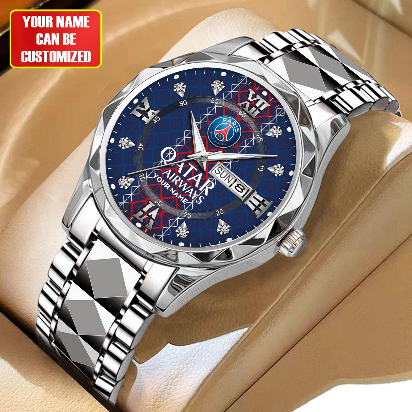 PSG 2026 Alloy Luxury Quartz Watch DATND TANTD 030626