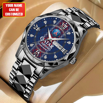 PSG 2026 Alloy Luxury Quartz Watch DATND TANTD 030626