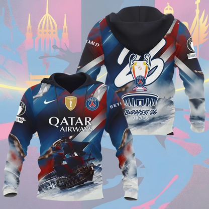 PSG Champions League Final 2026 3D Shirt V5 1405 DatND DVT