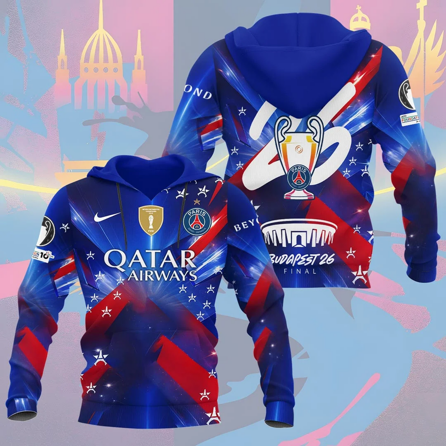 PSG Champions League Final 2026 3D Shirt V7 1405 DatND DVT