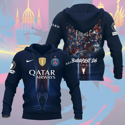 PSG Champions League Final 2026 3D Shirt V8 1405 DatND DVT