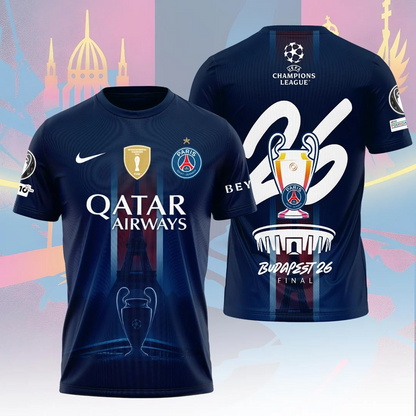 PSG Champions League Final 2026 3D Shirt V9 1405 DatND DVT