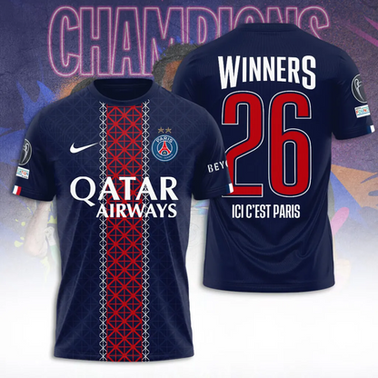 PSG Champions of Europe 2526 3D Shirt V1 0106 DatND DVT 1