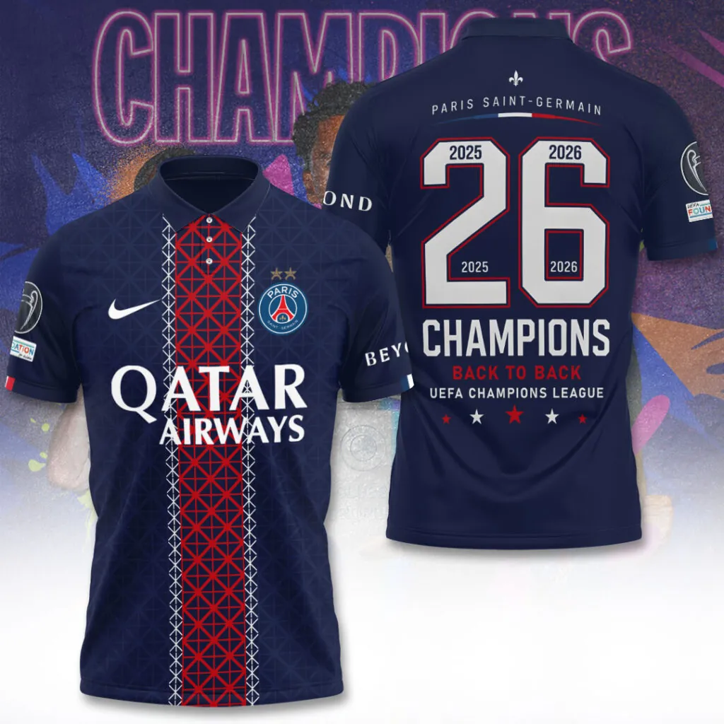 PSG Champions of Europe 2526 3D Shirt V12 0106 DatND DVT