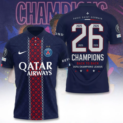 PSG Champions of Europe 2526 3D Shirt V12 0106 DatND DVT