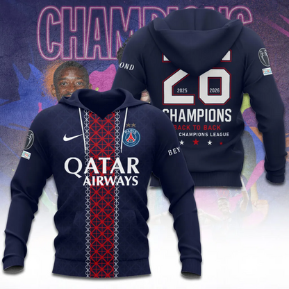 PSG Champions of Europe 2526 3D Shirt V12 0106 DatND DVT