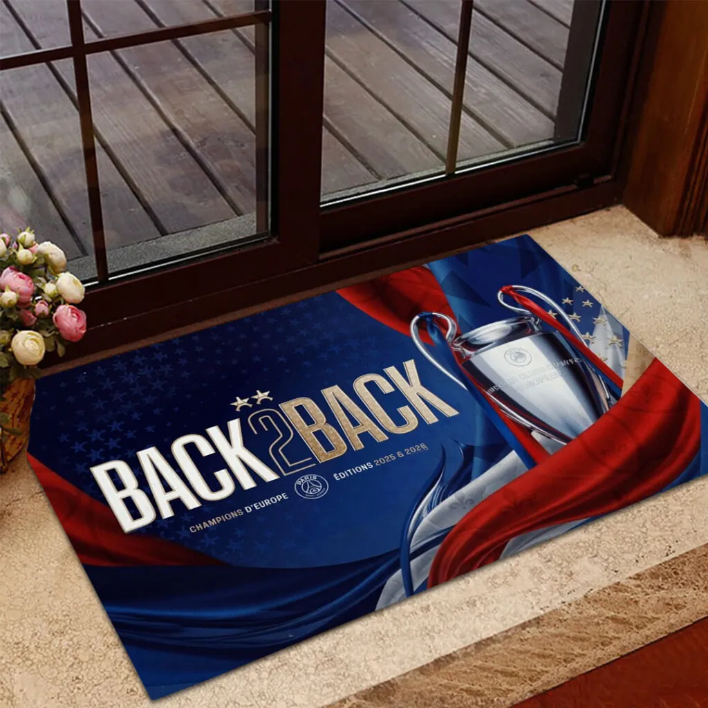 PSG Champions of Europe 2526 Custom Doormat V2 0206 DatND DVT