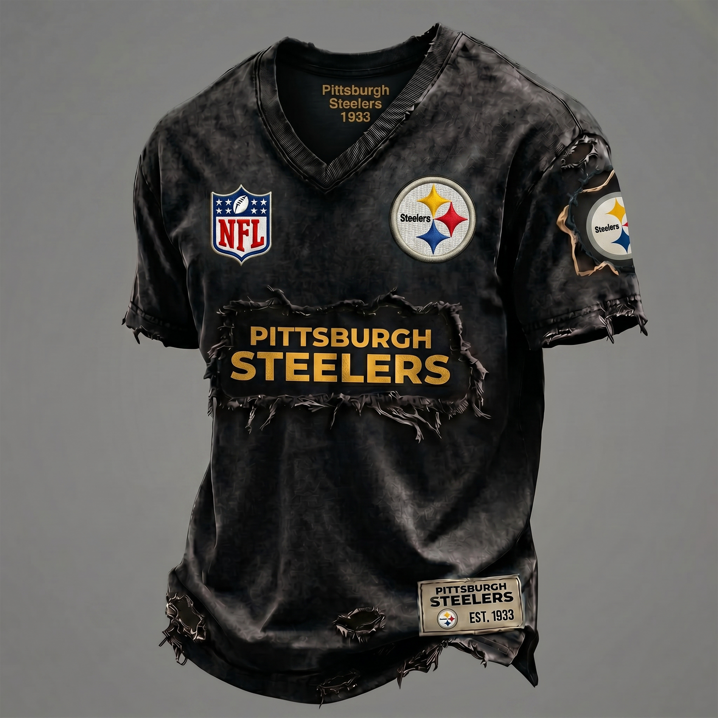 PS NFL Premium V-Neck T-shirt Gift For Fans 0306 NAK DATND TTT