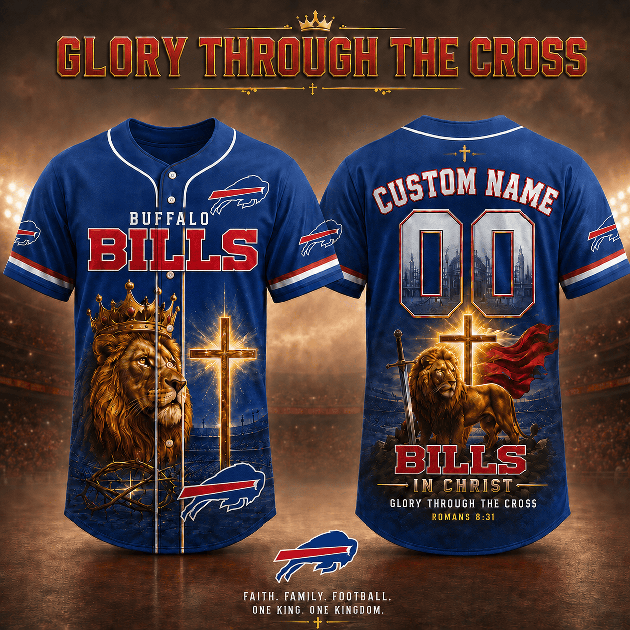 Personalized BB x NFL Luxury V2 Baseball Jersey 160626