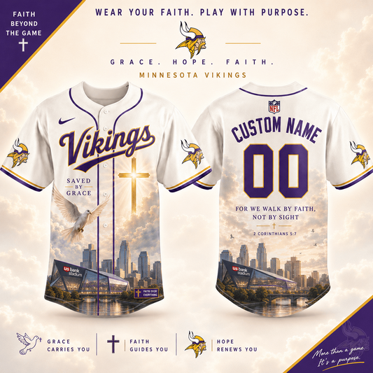 Personalized MV x NFL Luxury Baseball Jersey 160626