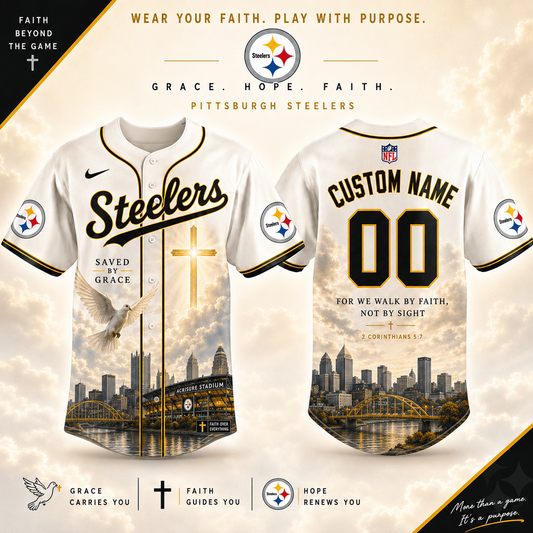 Personalized PS x NFL Luxury Baseball Jersey 160626