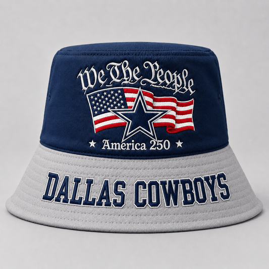 Premium DAL x NFL America 250 Patriotic Bucket Hat 150626