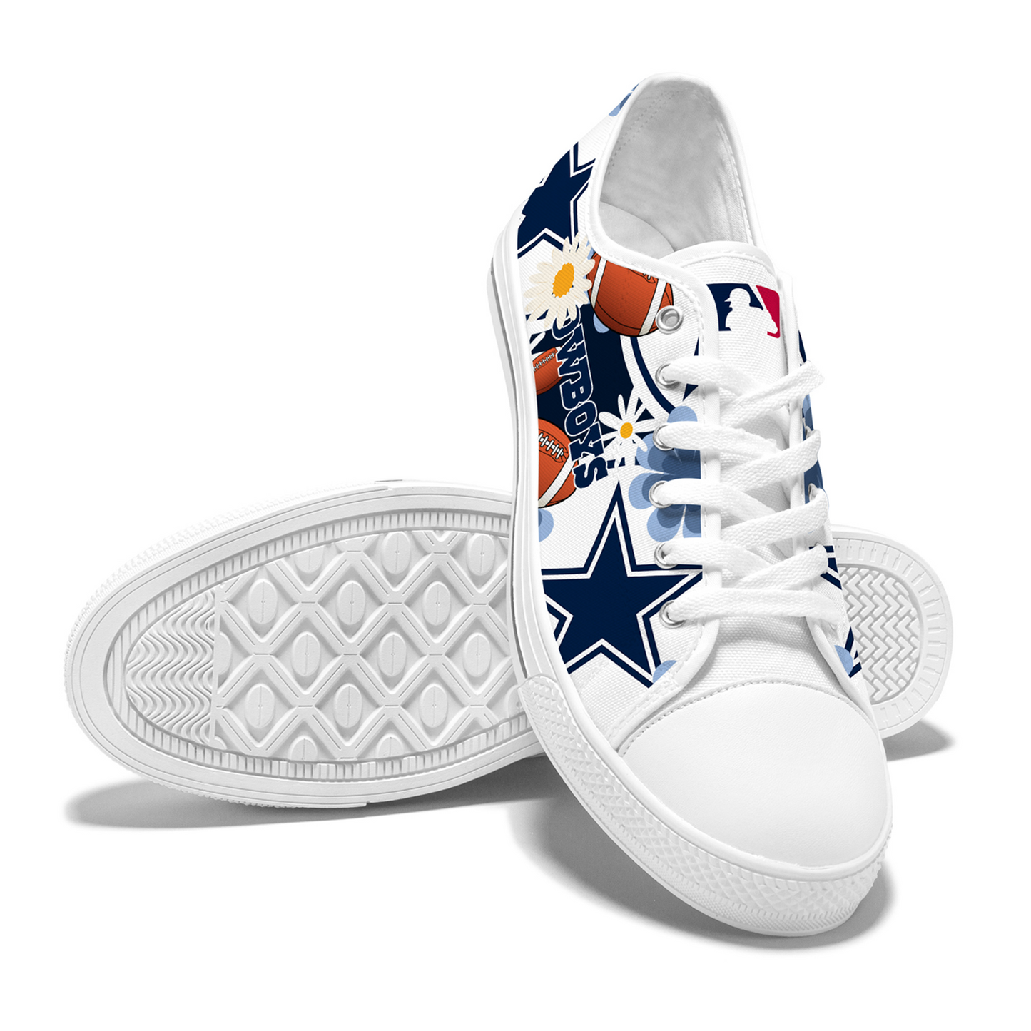 Premium DAL x NFL Canvas Sneaker DATND TANTD