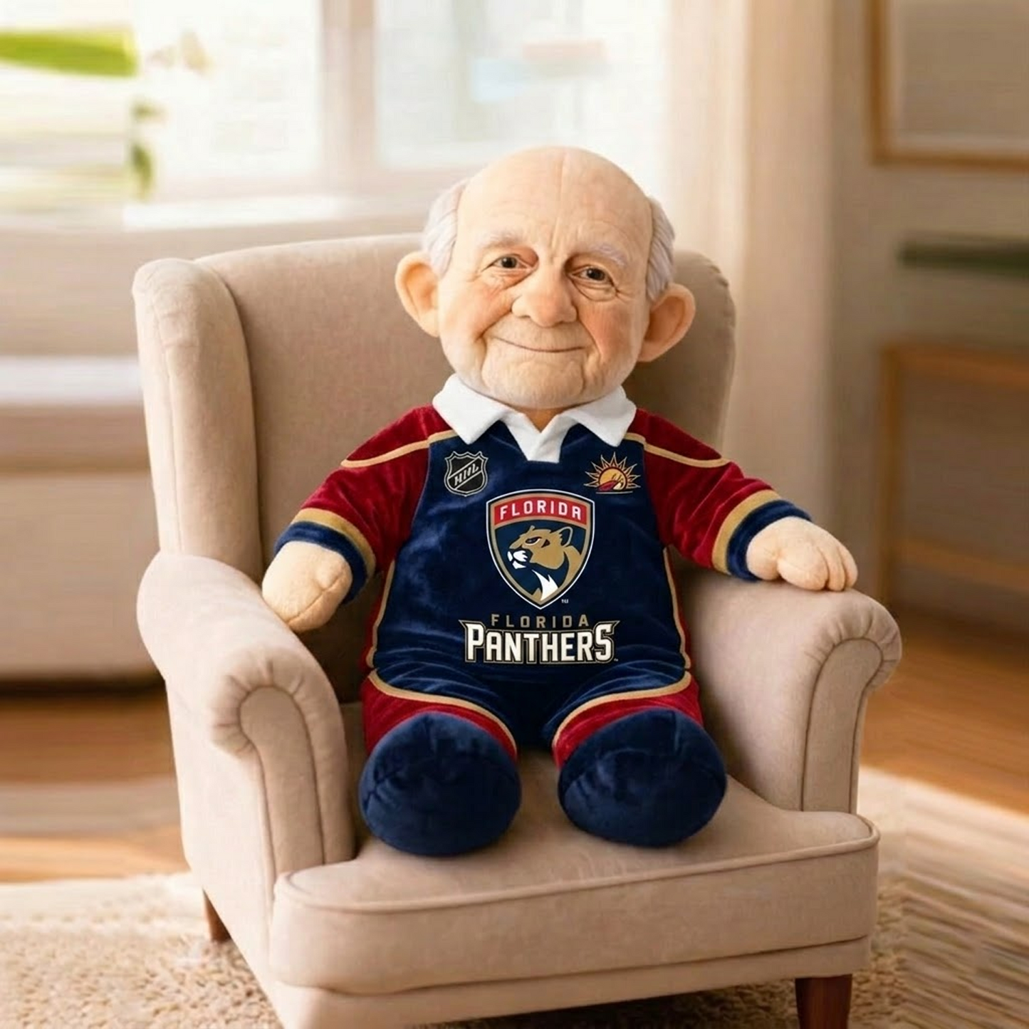 Premium FLA x NHL Grandpa Plush Mascot DATND TANTD 180426
