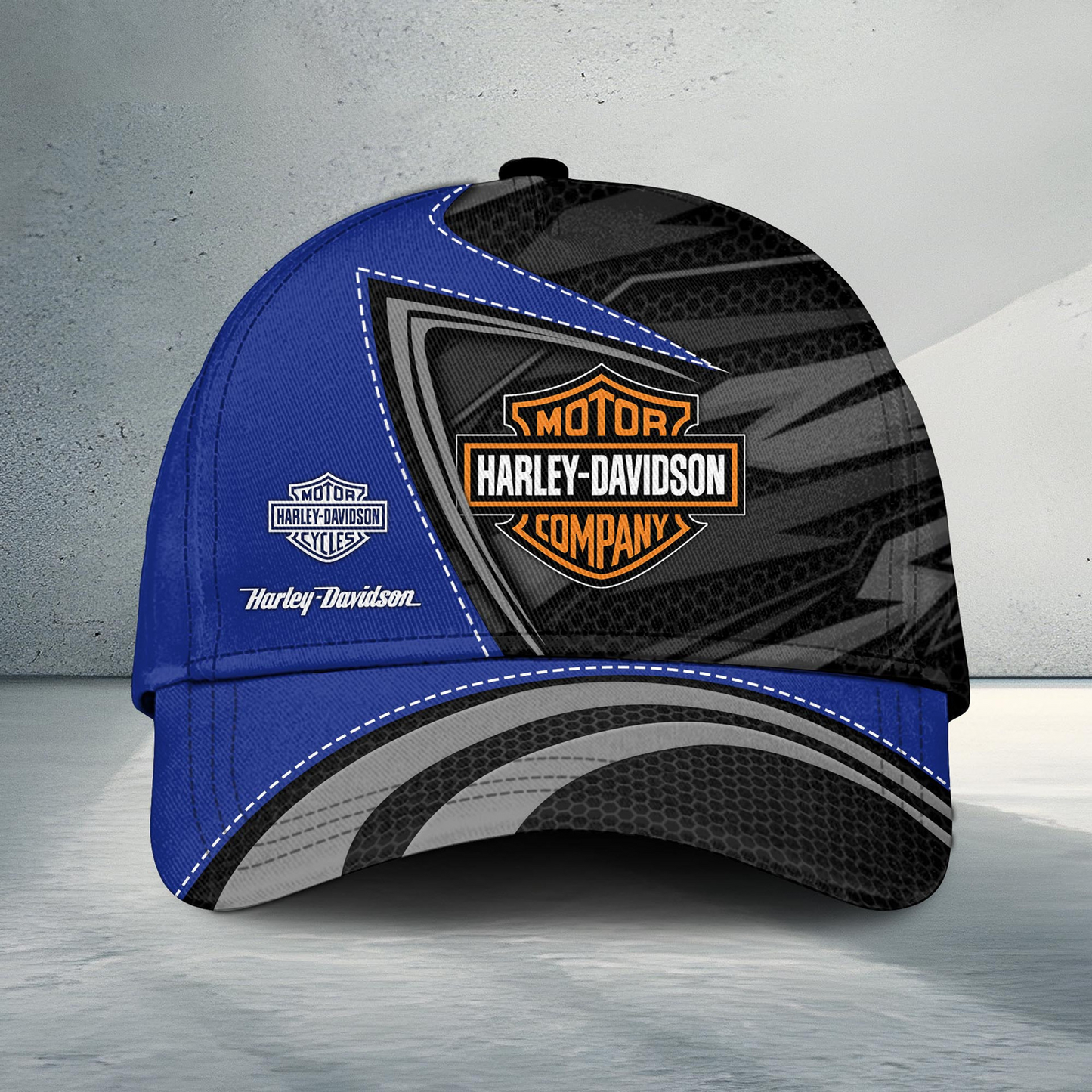 Premium HD Racing 3D Cap V1 DATND TANTD 290526 Blue