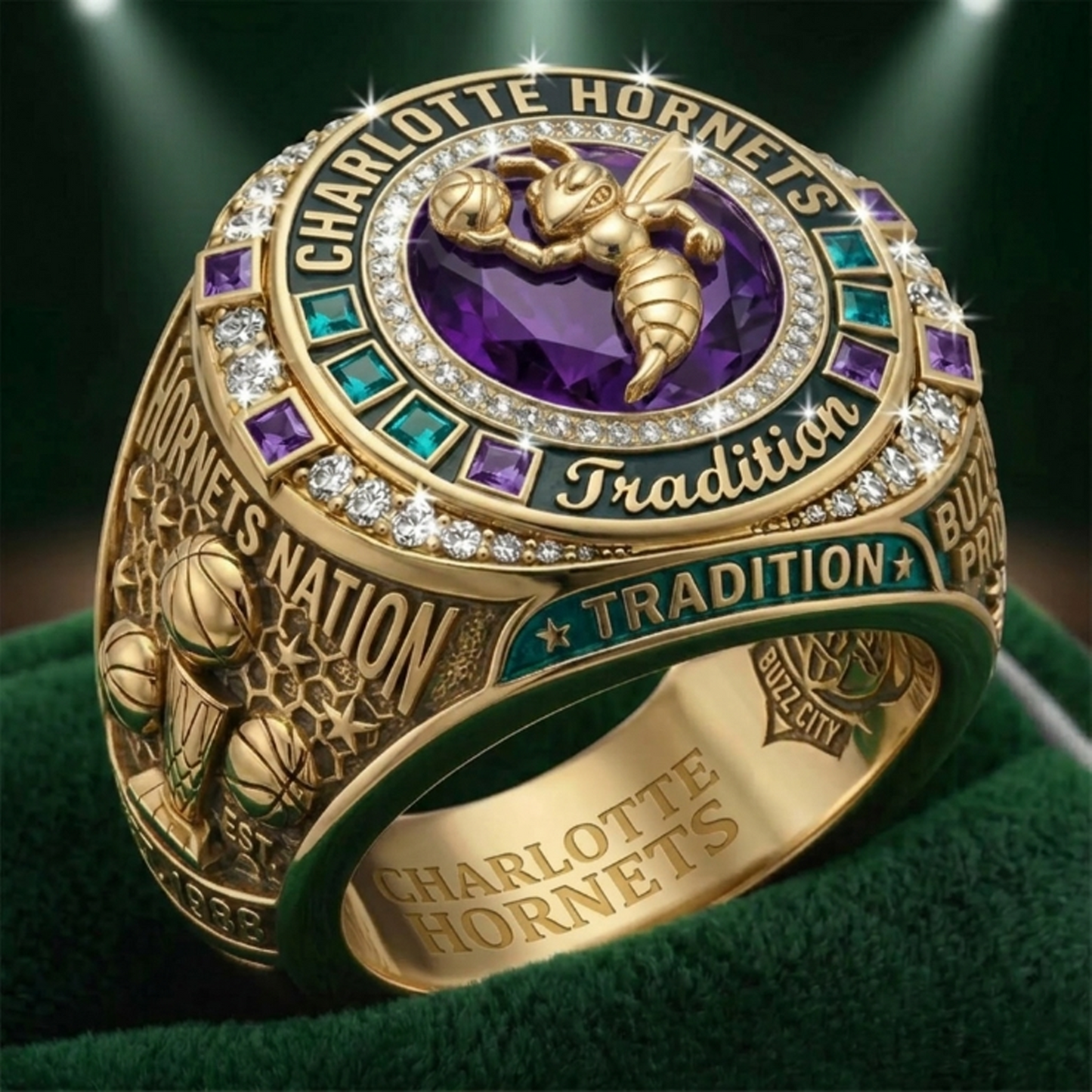 Premium NBA x CHA Ring DATND TANTD 230426