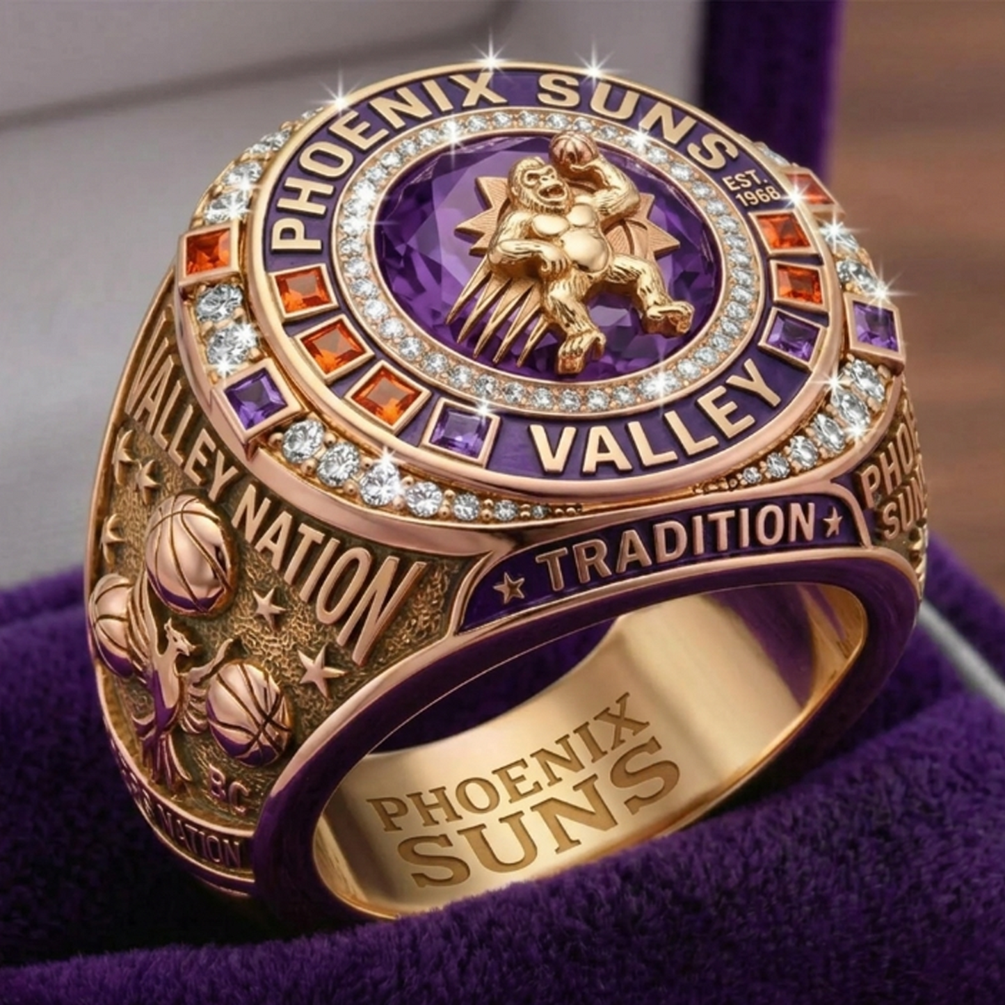 Premium NBA x PHX Ring DATND TANTD 230426
