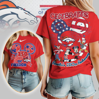 Premium NFL X DB Mouse  Celebrates America 250th Anniversary Women Shirt NDT LVH