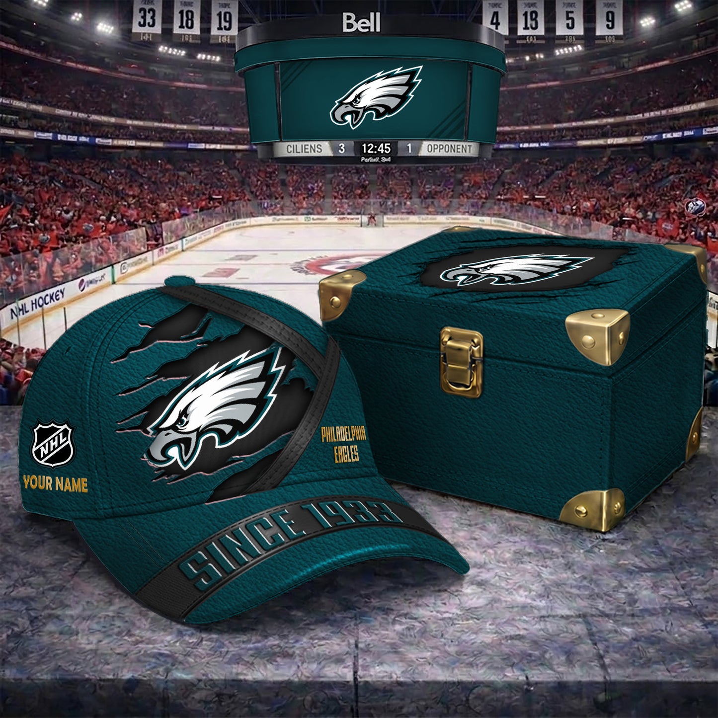 Premium NFL X PE CUSTOM NAME CRACK HAT NDT NTN 050526