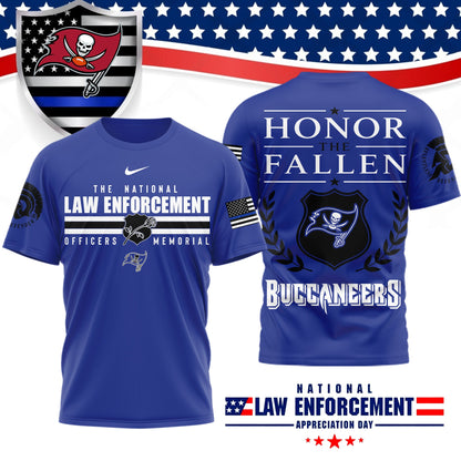 Premium NFL X TAP The National Law Enforcement 3D Shirt NDT LVH 050626