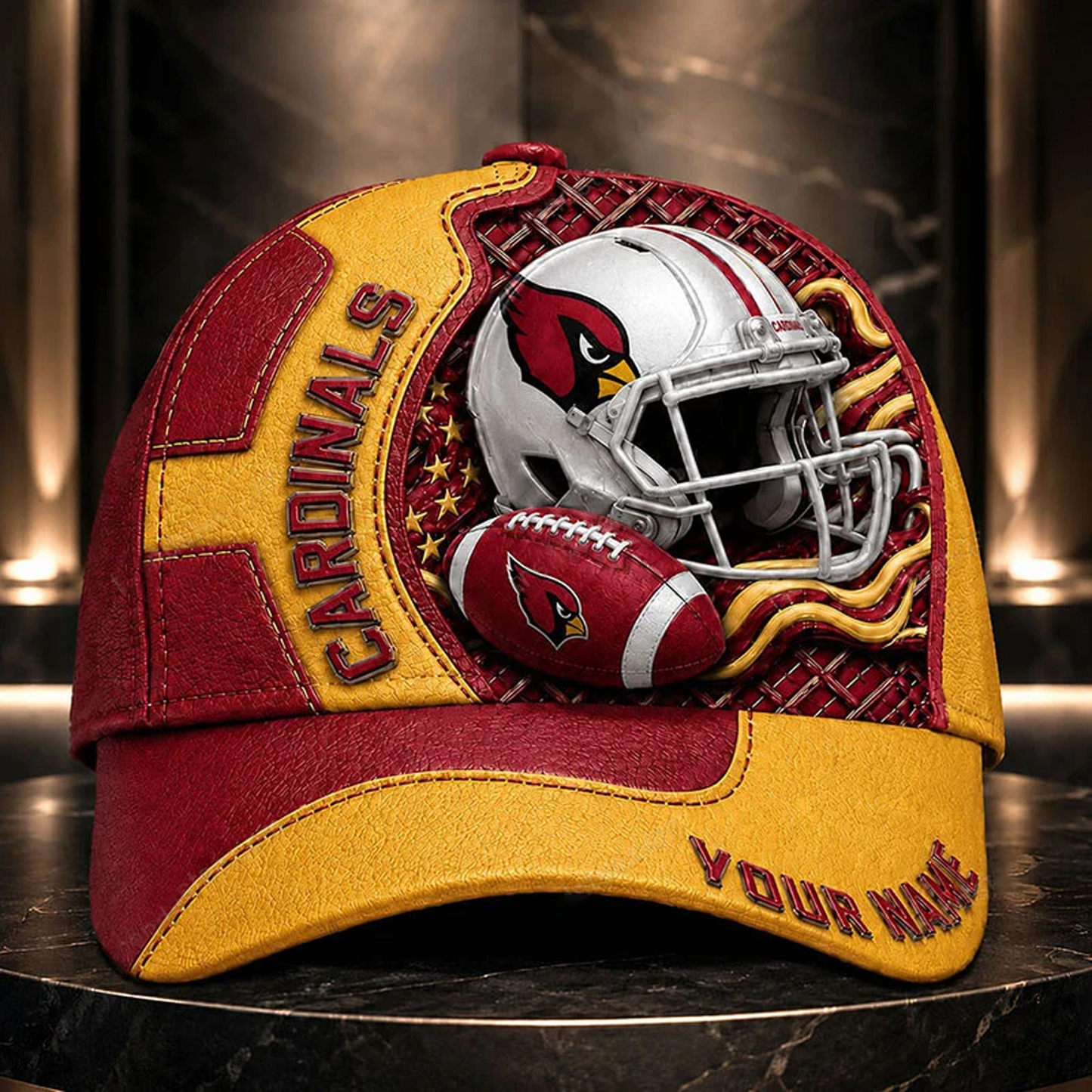 Premium NFL x ARI 3D Custom Cap DATND TANTD 280526