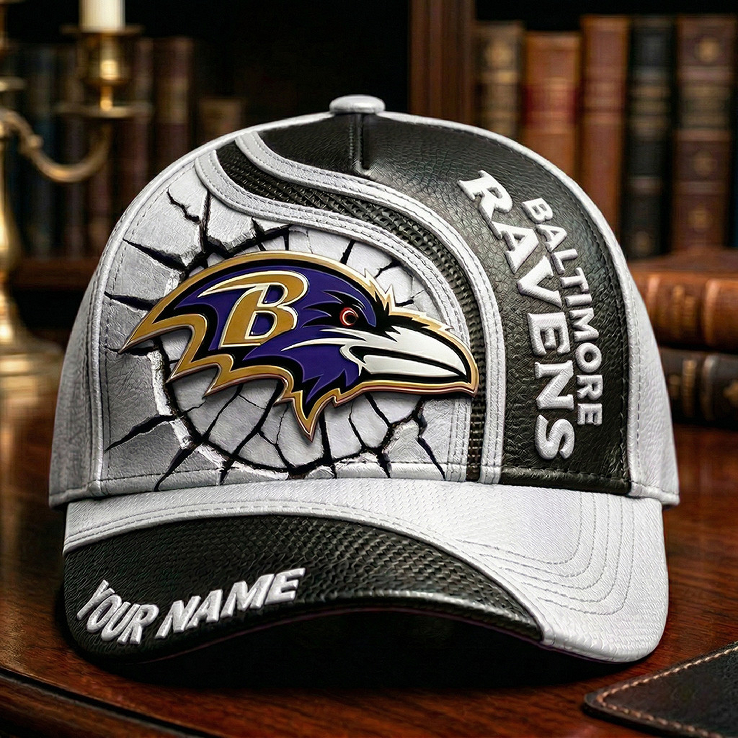 Premium NFL x BAL 3D Cap DATND TANTD 180526