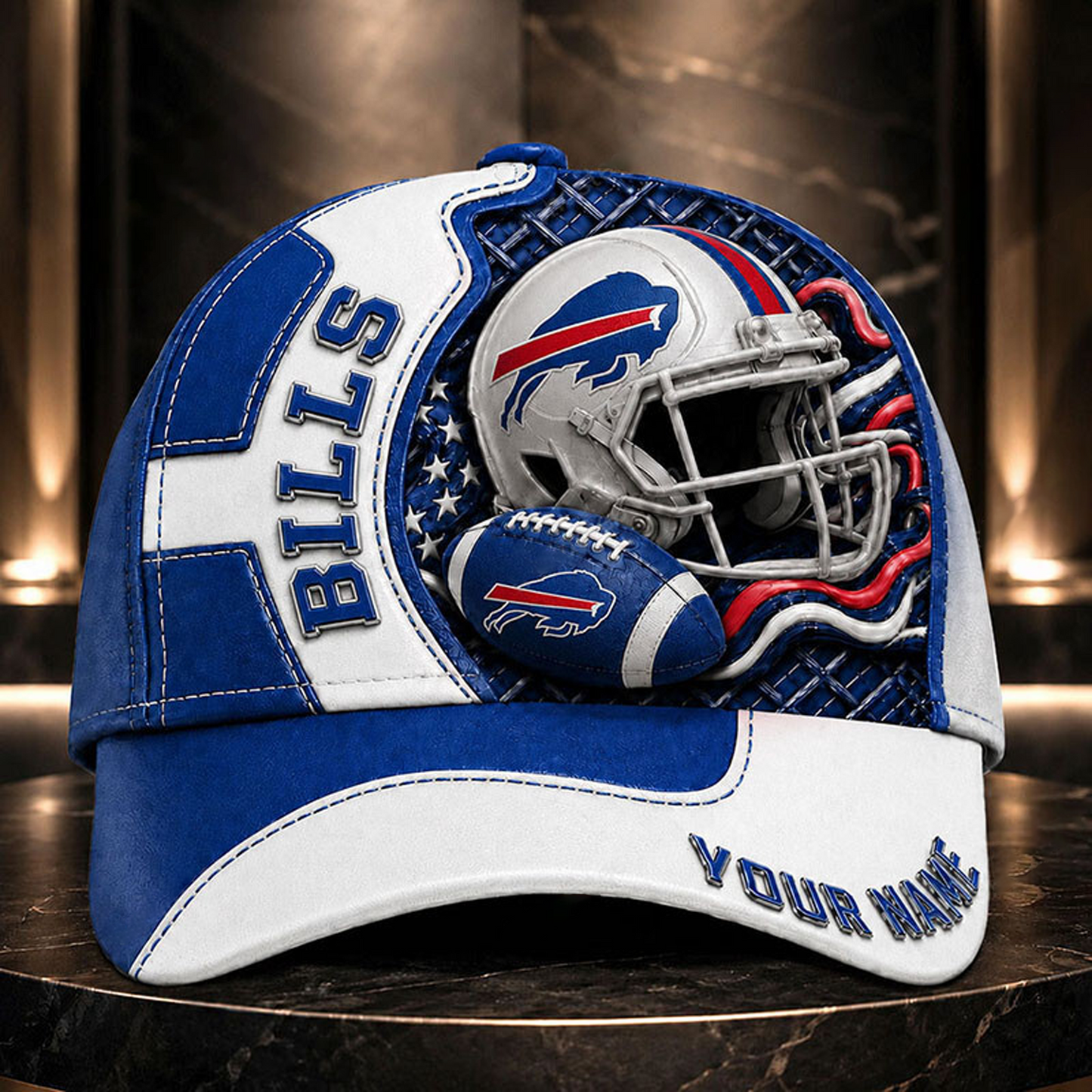 Premium NFL x BUF 3D Custom Cap DATND TANTD 280526