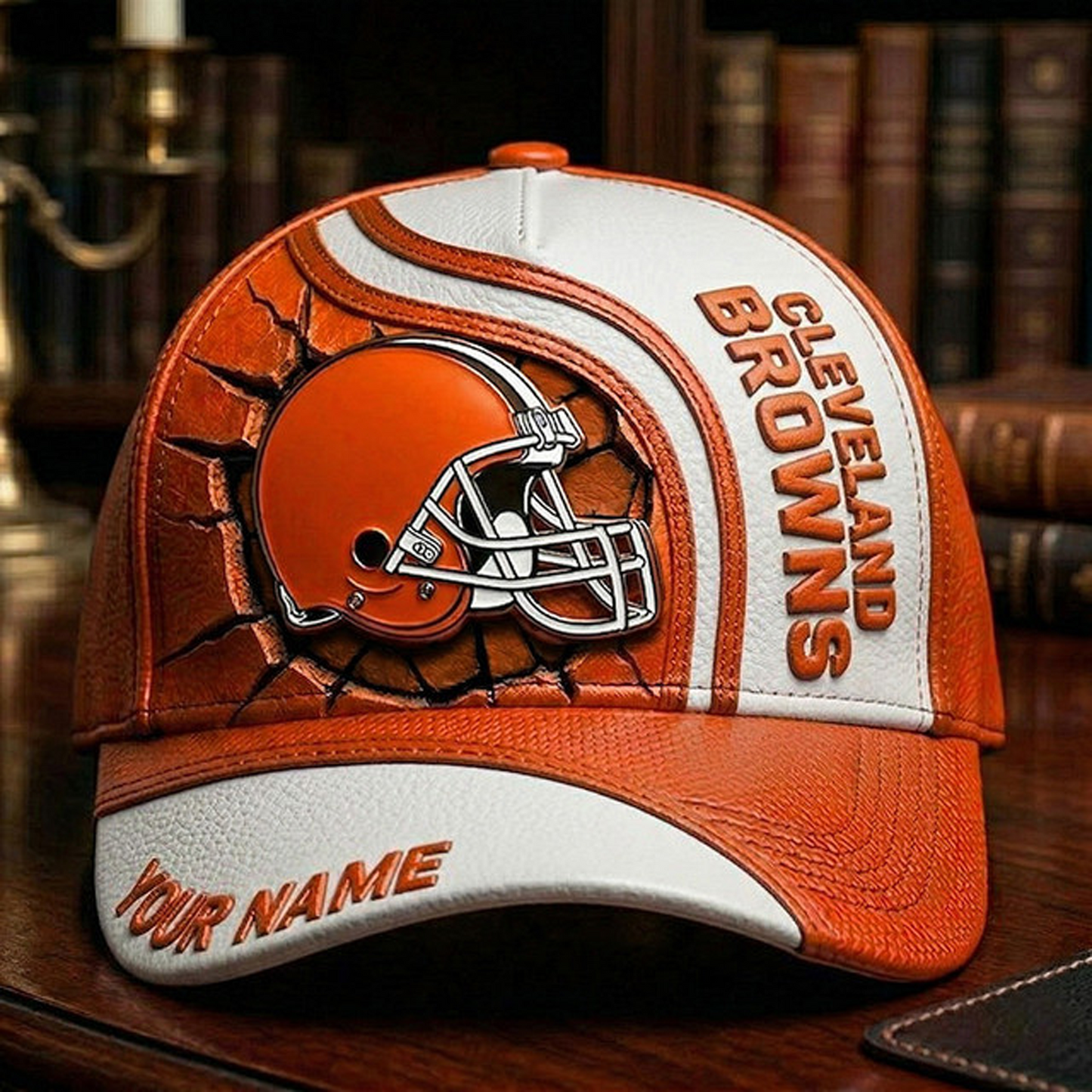 Premium NFL x CLE 3D Cap DATND TANTD 180526