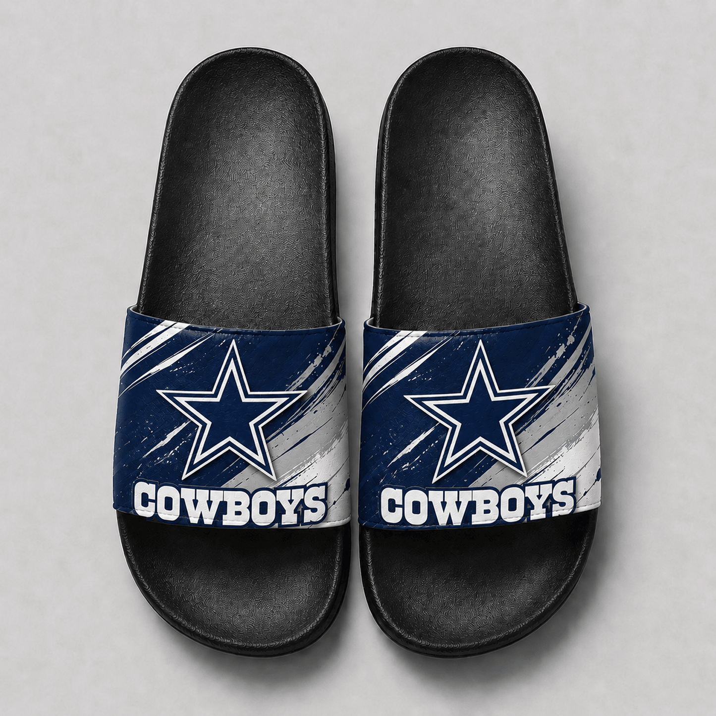Premium NFL x DAL Unisex Lightweight Comfort Sandals for Daily Wear Slide Slippers 160626