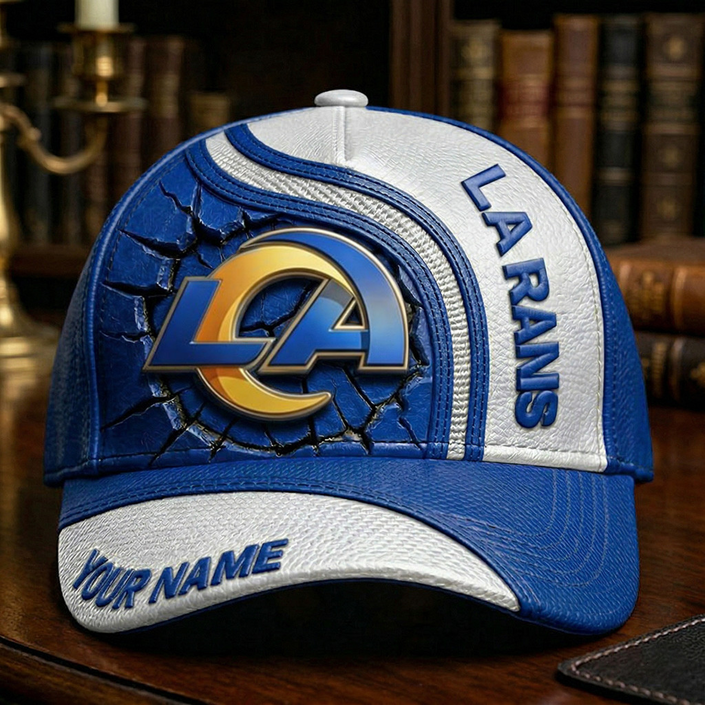 Premium NFL x LAR 3D Cap DATND TANTD 180526