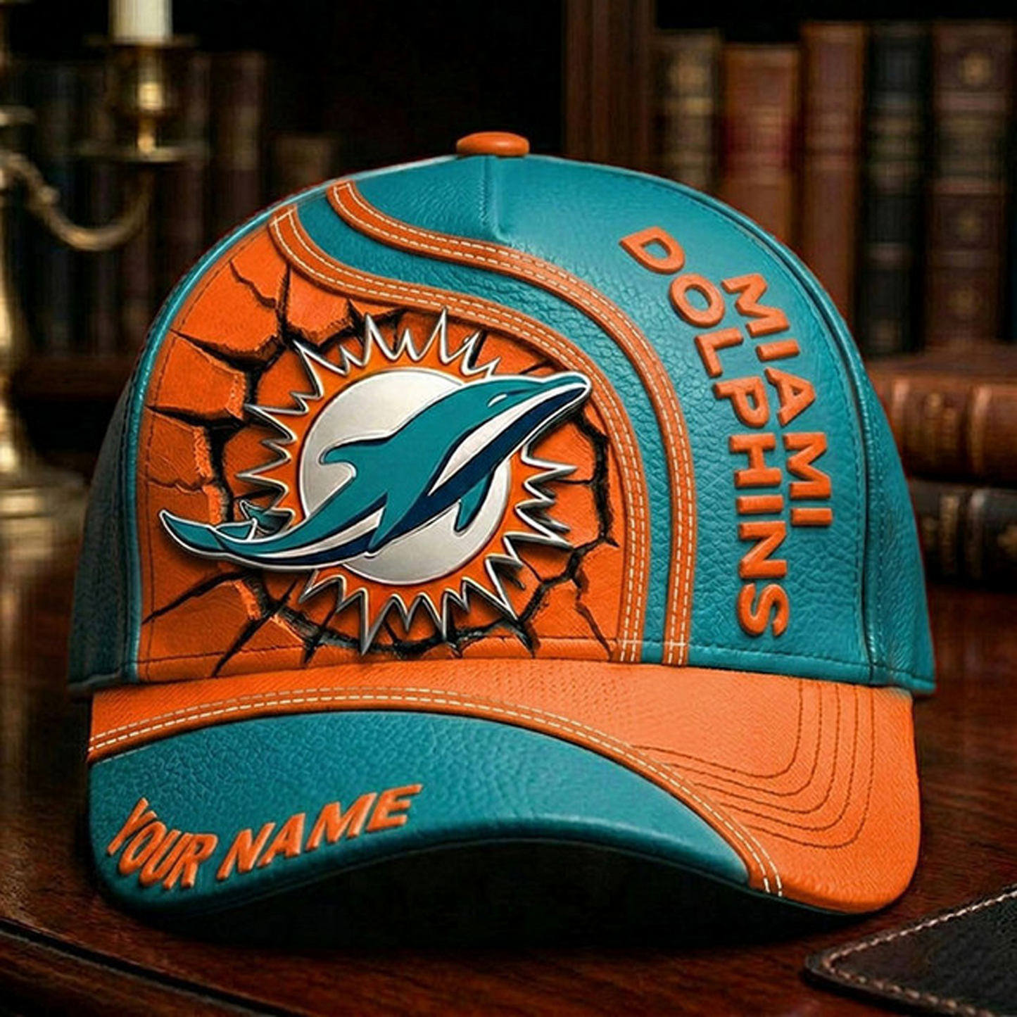 Premium NFL x MIA 3D Cap DATND TANTD 180526