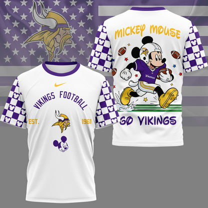 Premium NFL  x MV Mouse Football 3D Shirt NDT VHM
