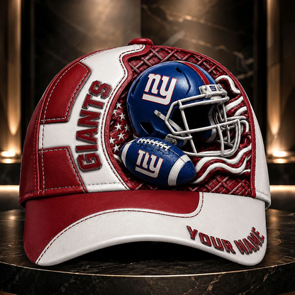 Premium NFL x NYG 3D Custom Cap DATND TANTD 280526