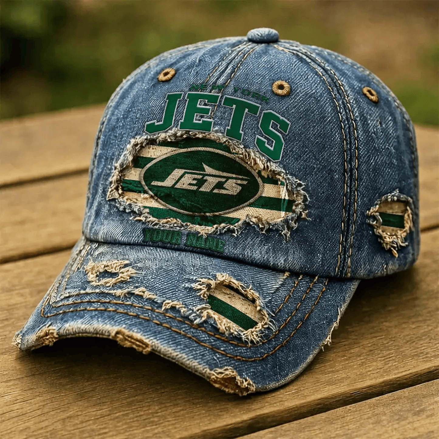 Premium NFL x NYJ Denim Washed Cap New Style DATND TANTD 280526