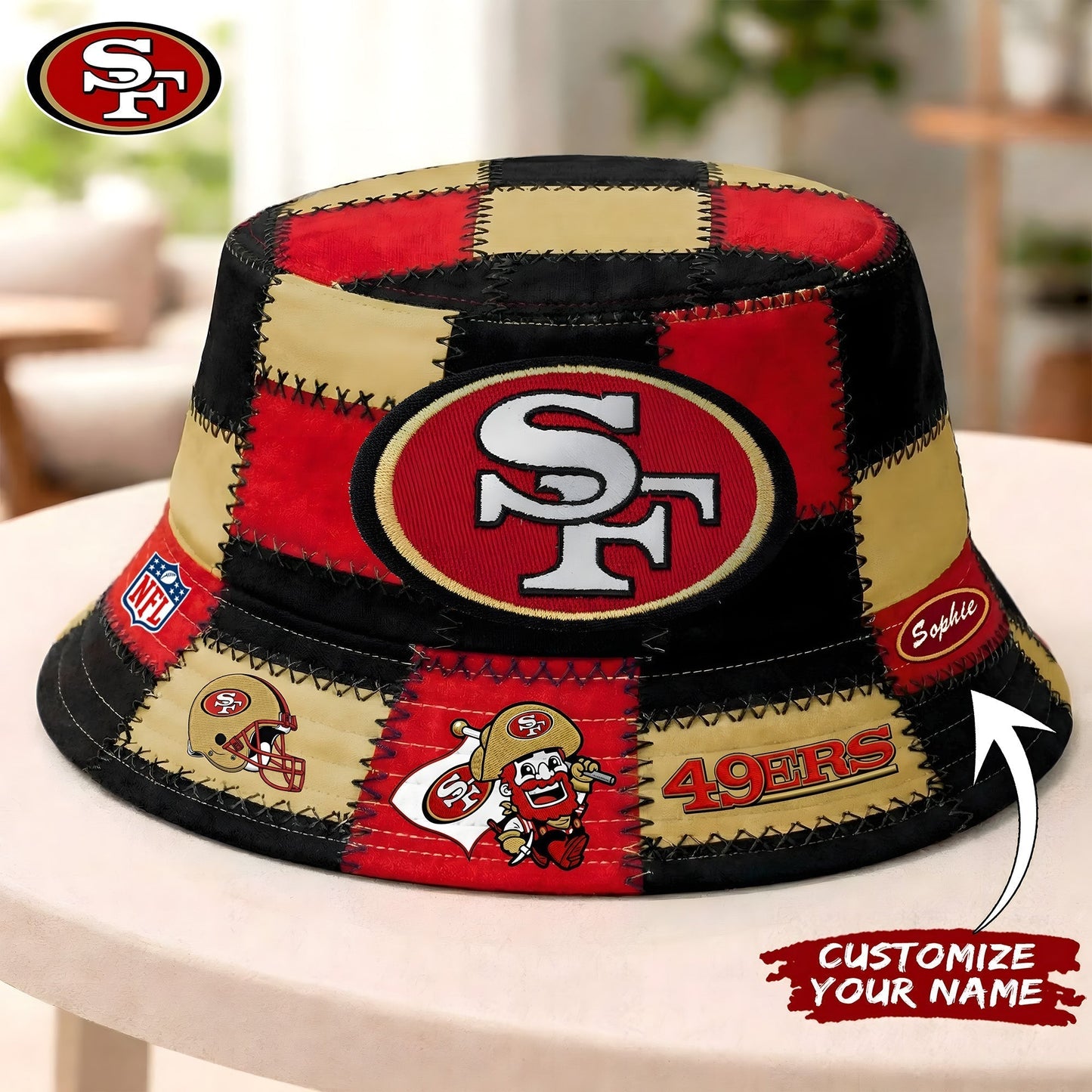 Premium NFL x SF Pride Bucket Hat NDT LVH