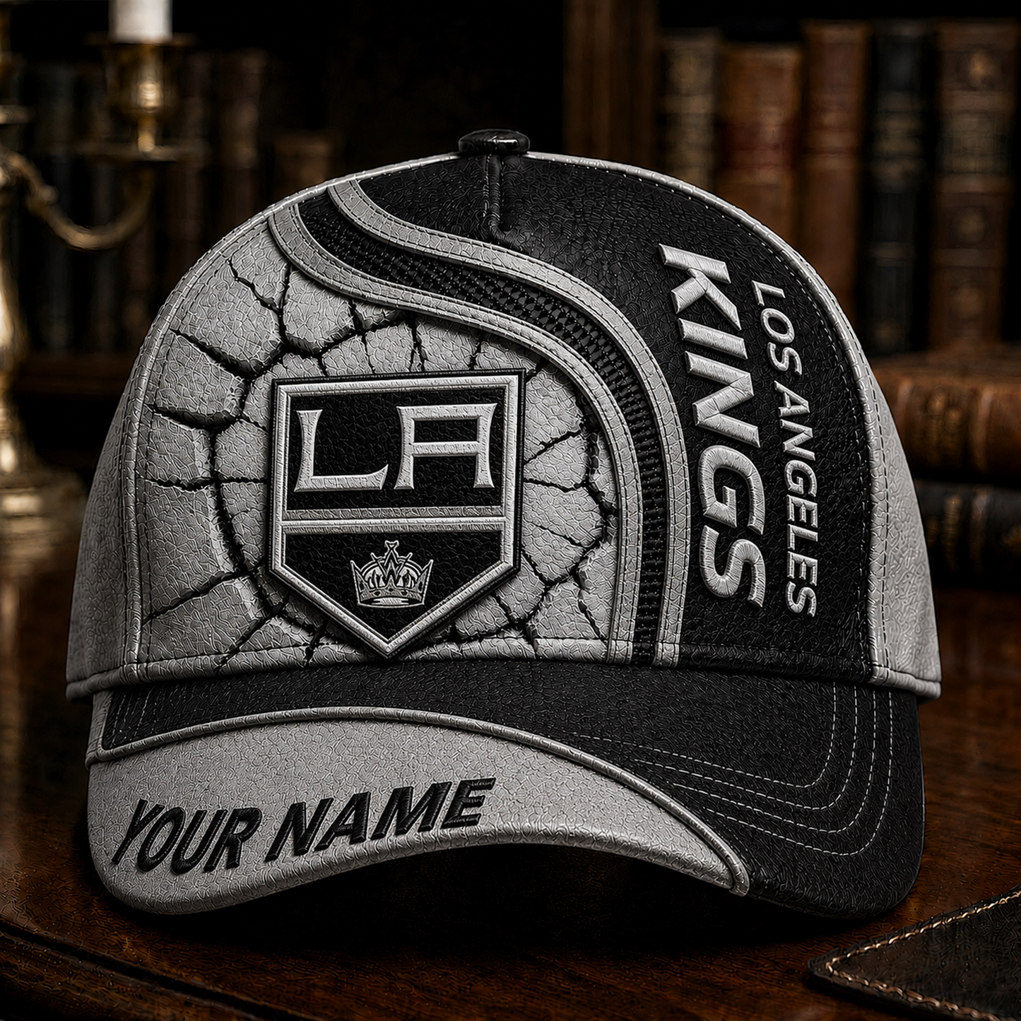 Premium NHL x LAK 3D Cap DATND TANTD 250526