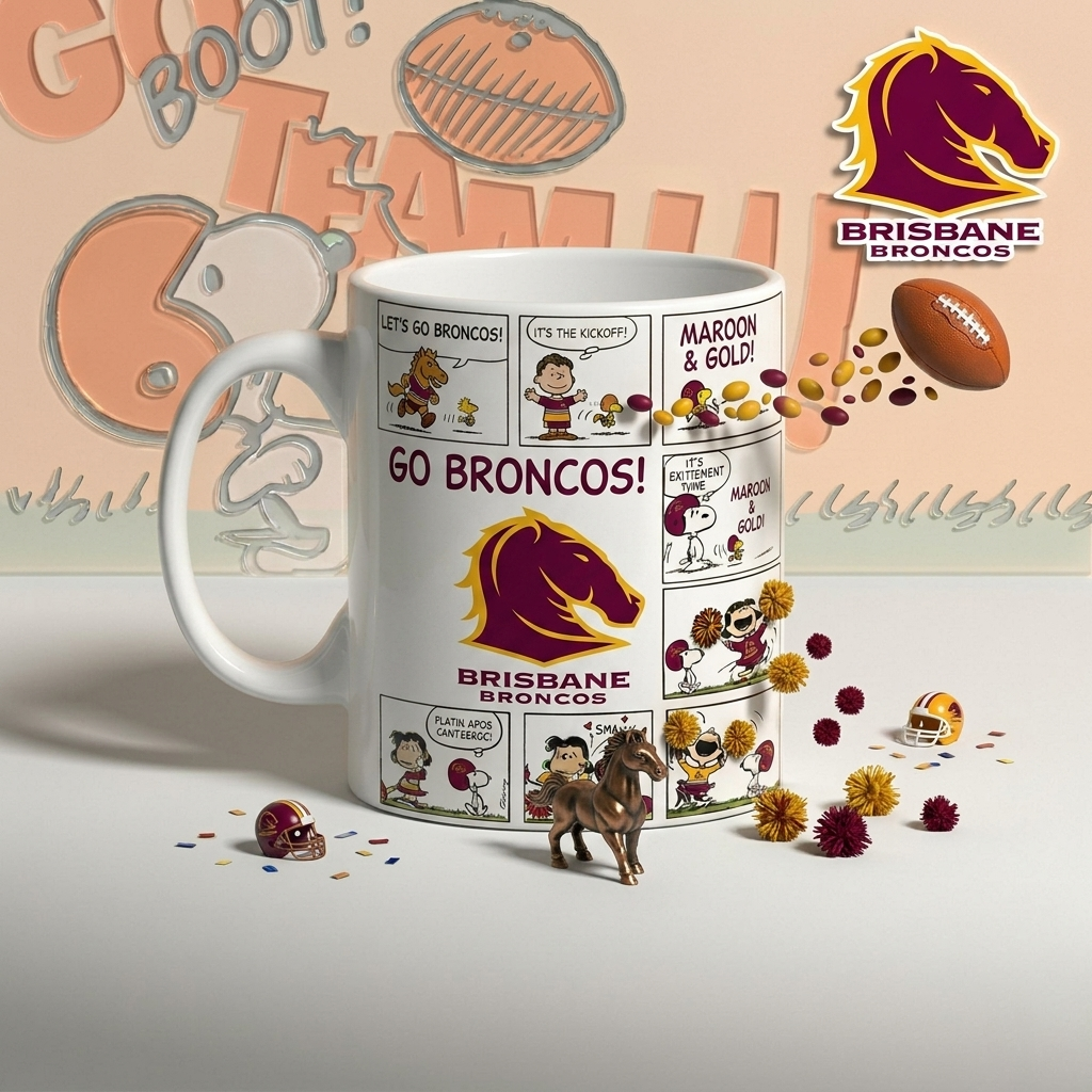 Premium NRL  x BB Peanuts Comic Mug NDT LVH 200426