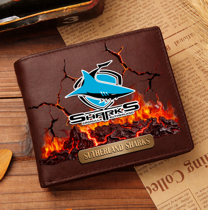 Premium NRL x CSS 3D Ember Embossed Lucky Wallet NDT VHM