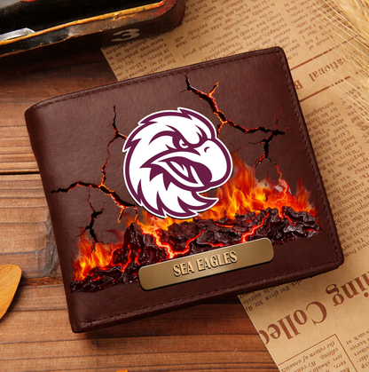 Premium NRL x MWSE 3D Ember Embossed Lucky Wallet NDT VHM