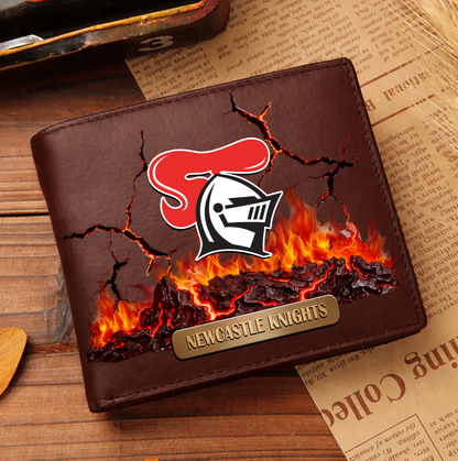 Premium NRL x NK 3D Ember Embossed Lucky Wallet NDT VHM