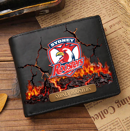 Premium NRL x SR 3D Ember Embossed Lucky Wallet NDT VHM