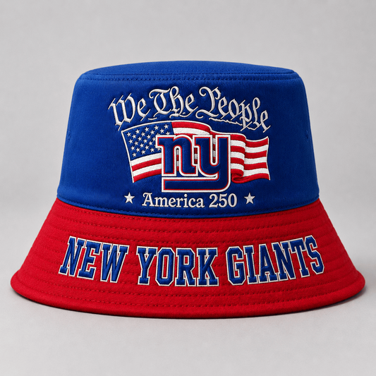 Premium NYG x NFL America 250 Patriotic Bucket Hat 150626
