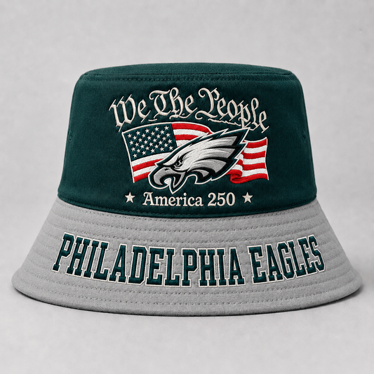 Premium PHI x NFL America 250 Patriotic Bucket Hat 150626