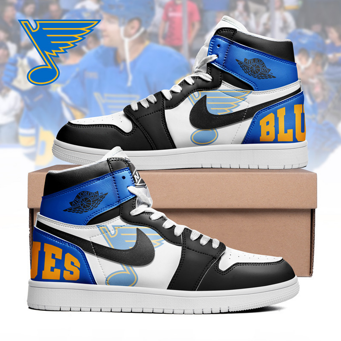 Premium STL x NHL Teams High Top Sneakers DATND TANTD 090526