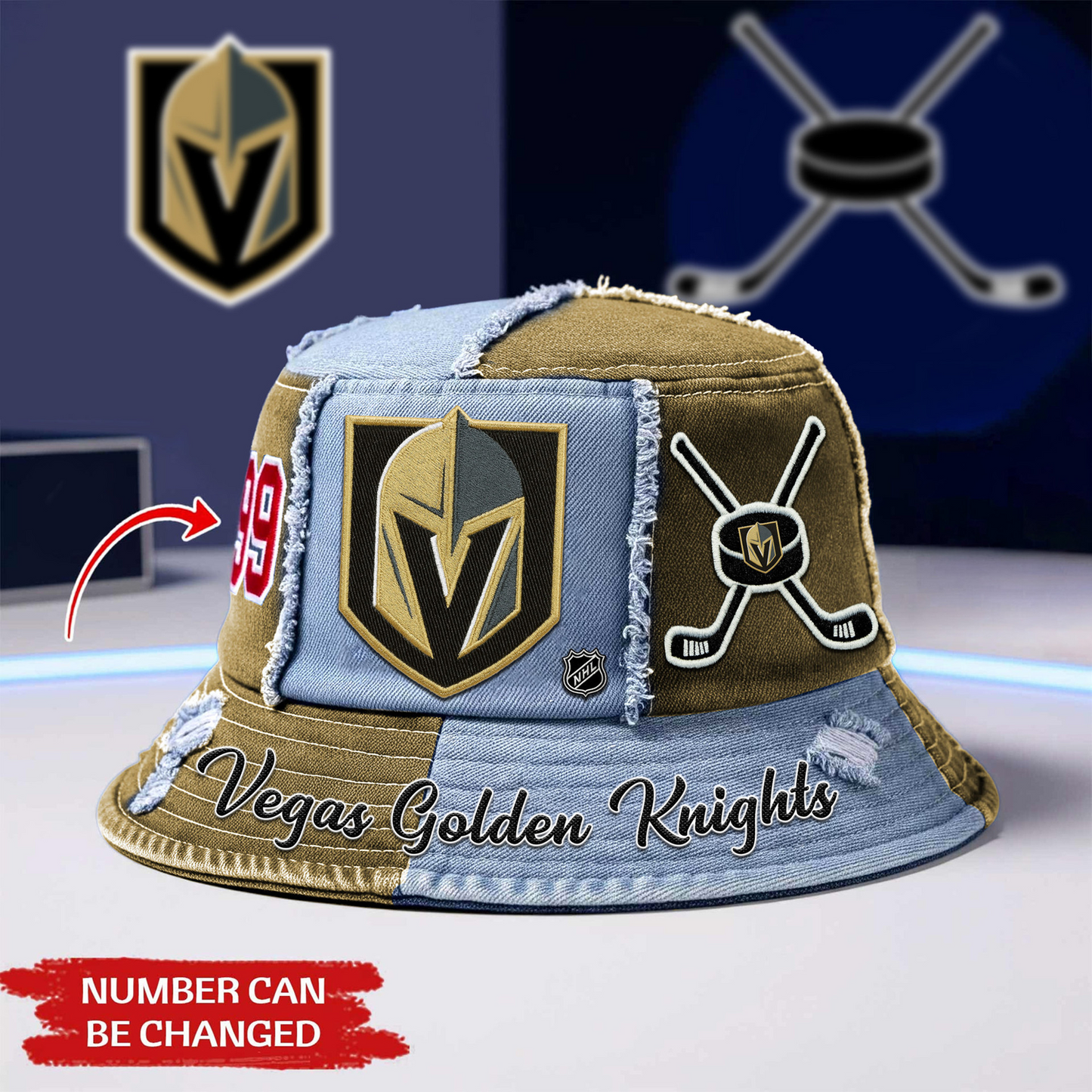 Premium VGK x NHL Bucket Hat DATND TANTD 080526