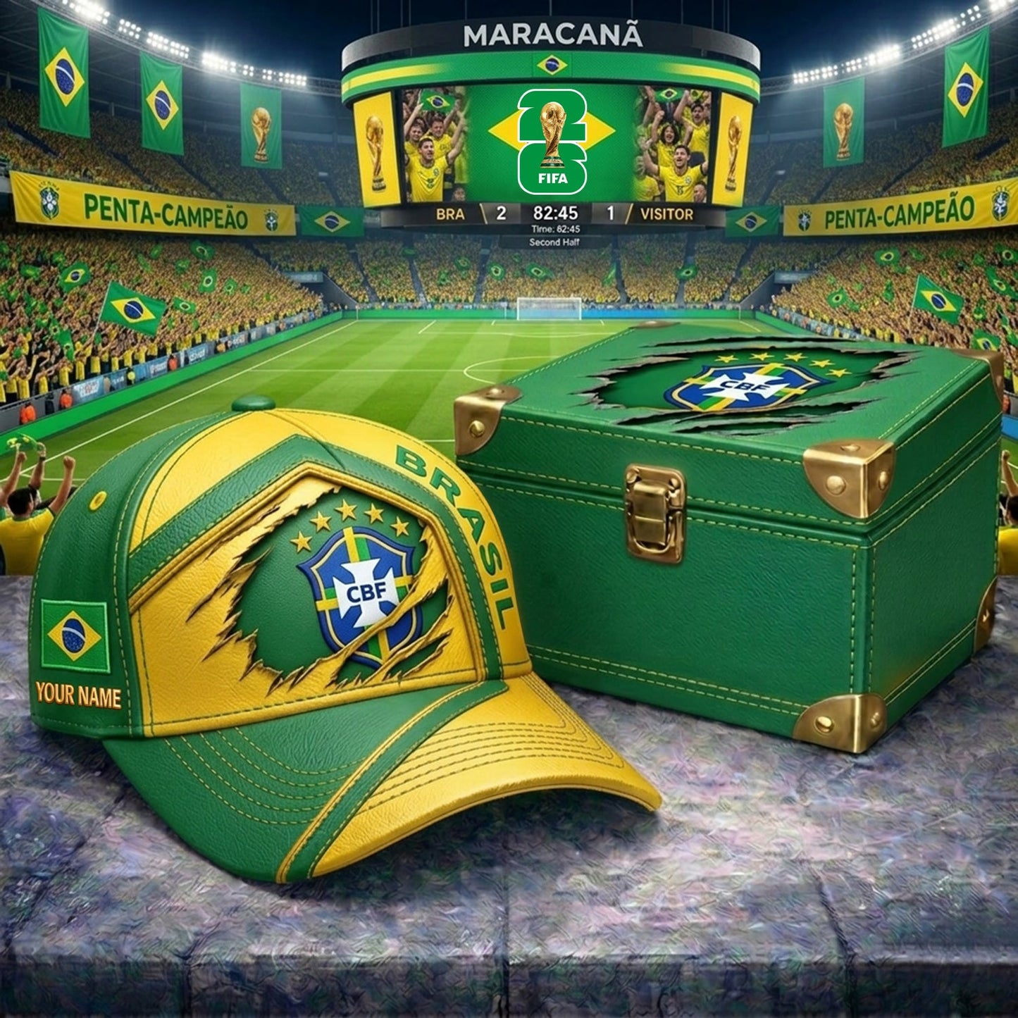 Premium WC26 x BRA CRACK CUSTOME NAME HAT NDT NHM 200526